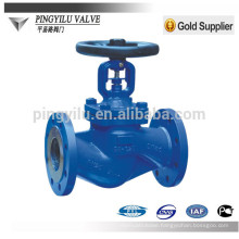 Stainless steel DIN bellows globe valve drawing